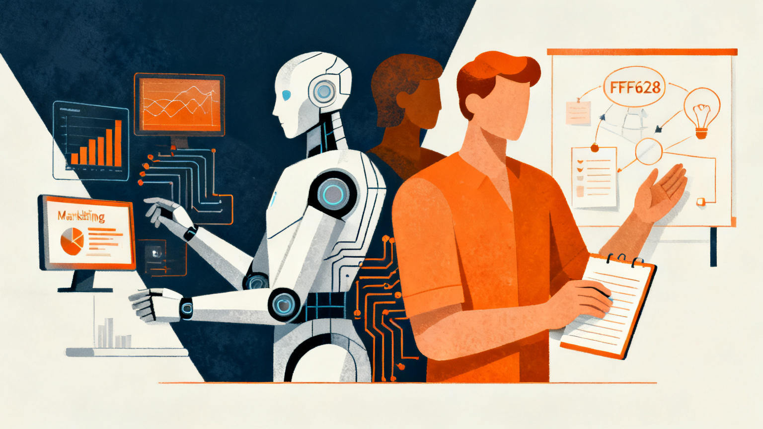 replace marketing department with AI
